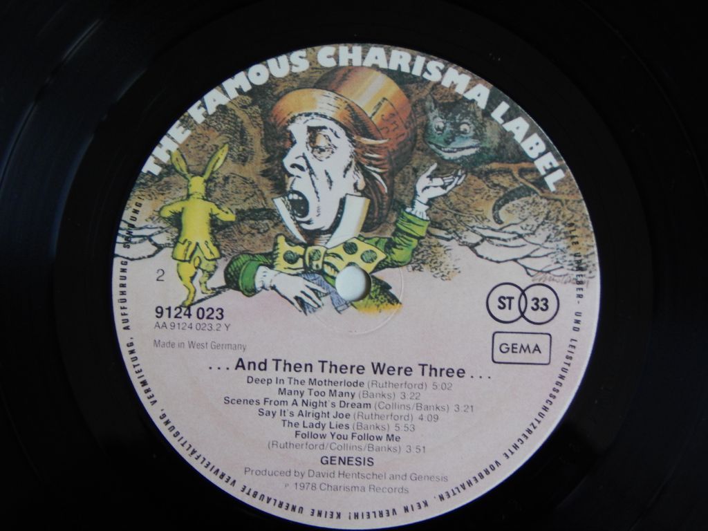 Genesis ‎– …And Then There Were Three…    (Charisma ‎– 9124 023, Germany) EX/EX- - фото фото фото 4