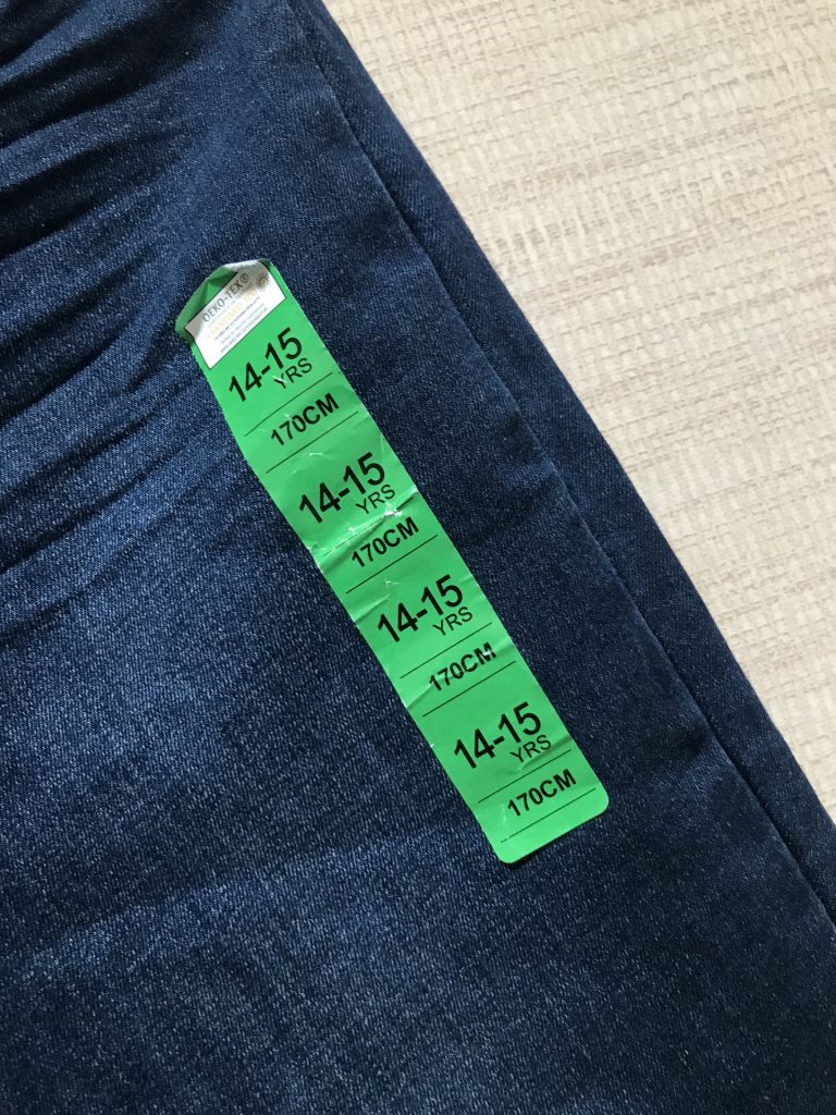 Крутые джинсы подростку stretch skinny fit от Primark.  Рост 170   (14-15 лет) - фото фото фото 7