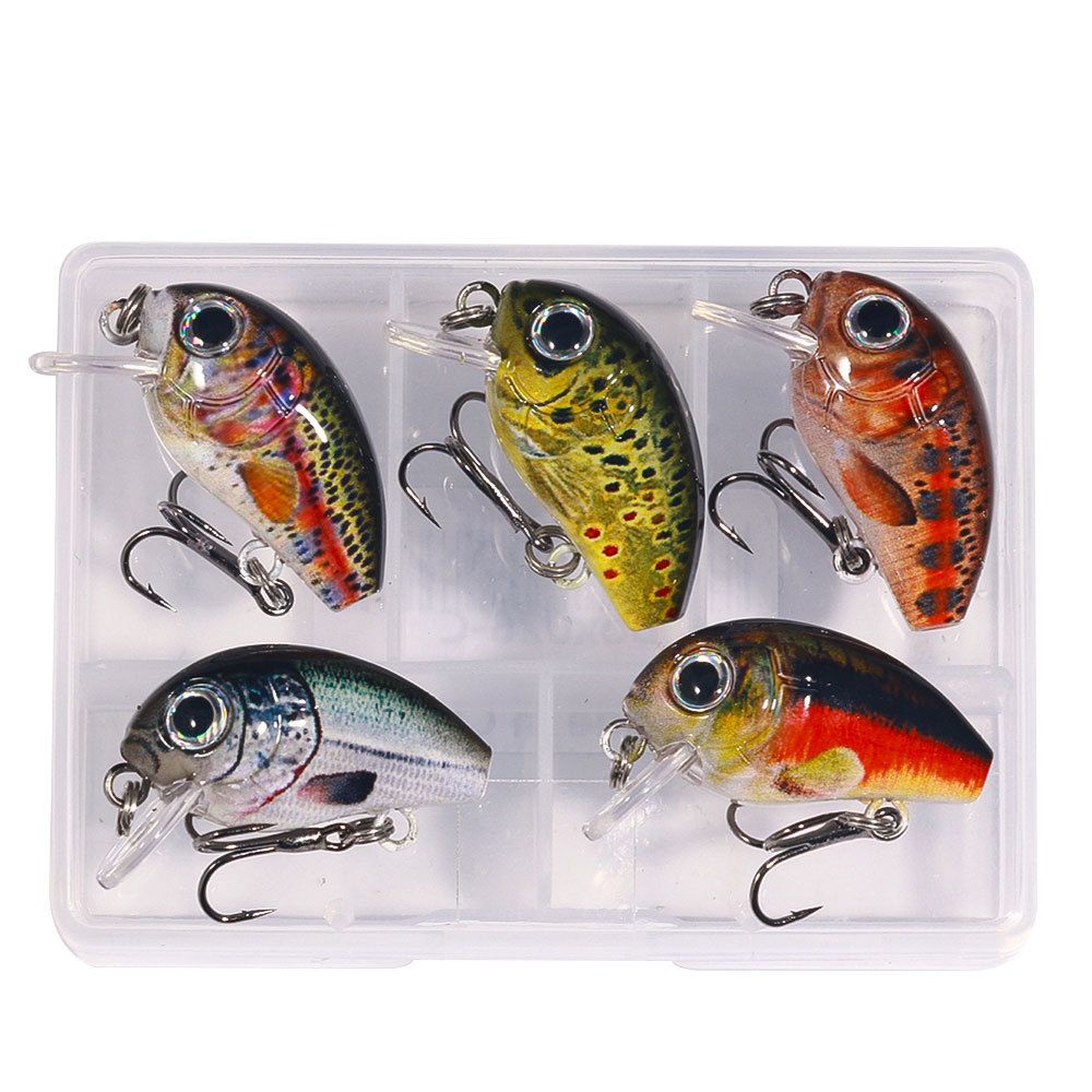 Набір воблерів Minicrank Realistic з 5 шт. - фото фото фото 0
