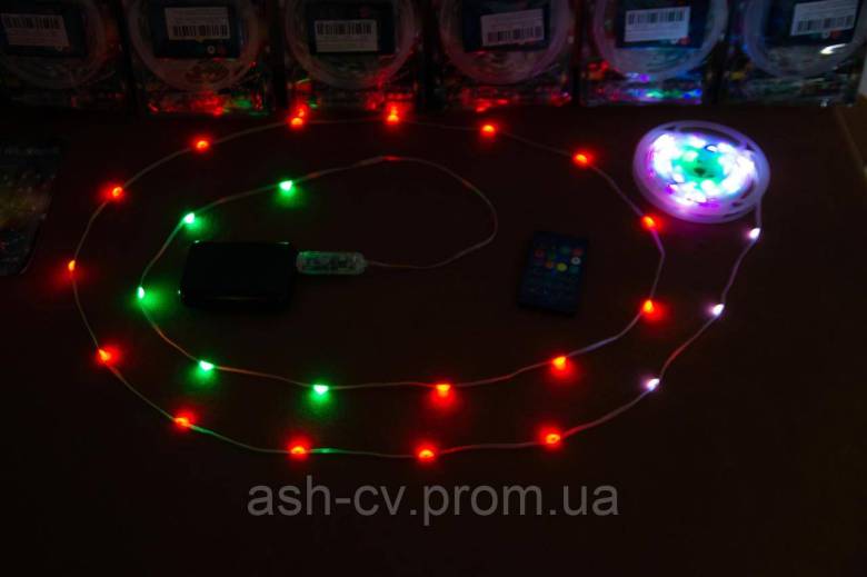 Гірлянда, розумна, піксельна, Pixel, RGB, USB, 10 метрів - фото фото фото 1