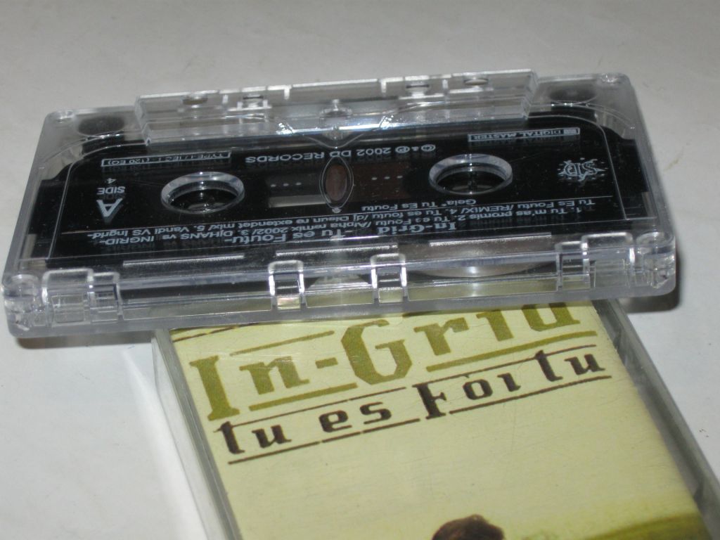 Студийная кассета In-Grid - TU ES FOUTU  (DD music, 2002) - фото фото фото 4