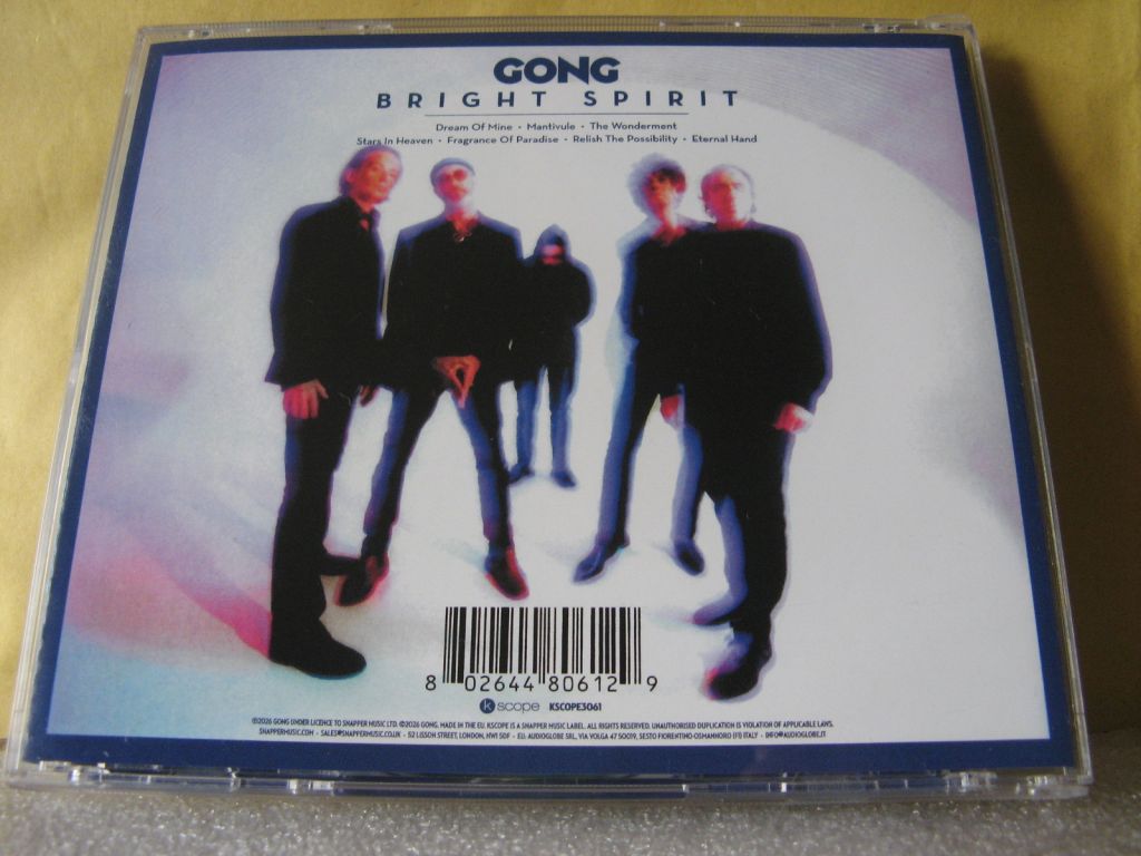 CD Gong "Bright Spirit". В КОЛЕКЦІЮ !!! - фото фото фото 1