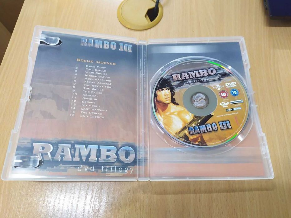 Фирменный диск DVD-9 RAMBO III Рембо 3 - фото фото фото 1