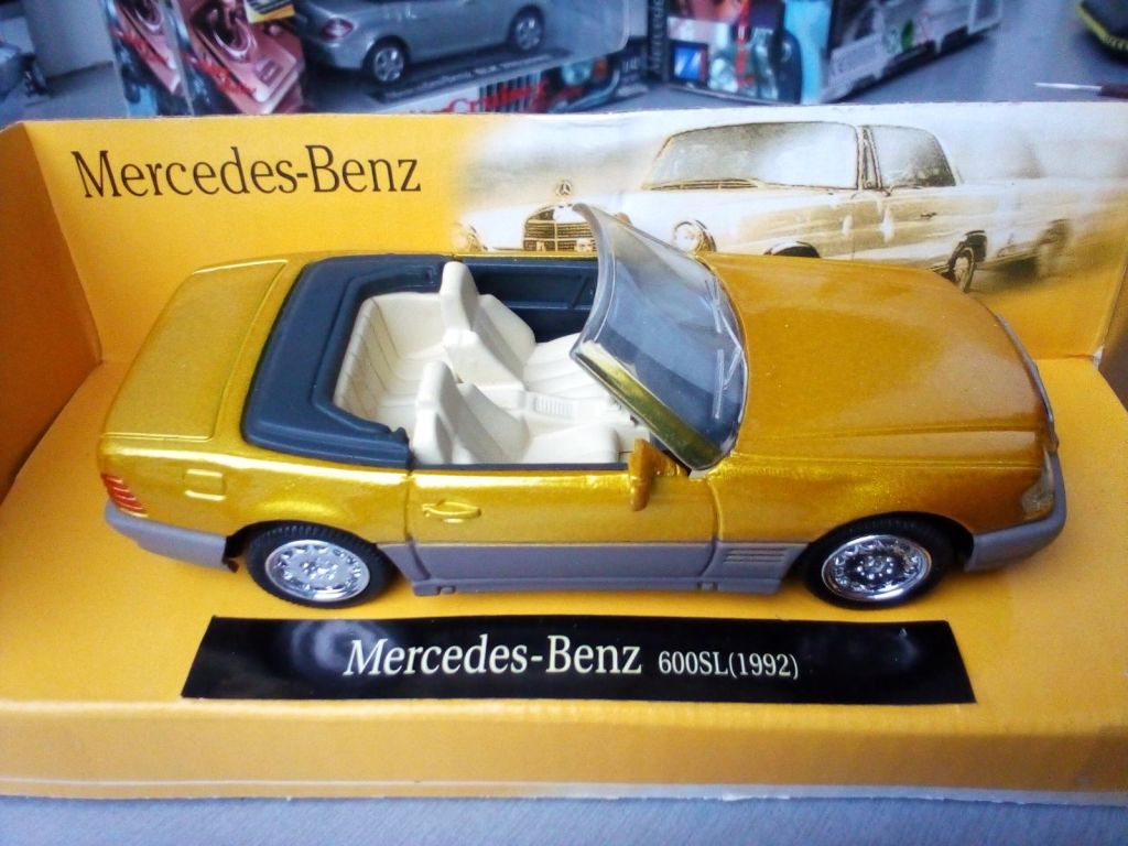 New-Ray 1:43 Mercedes Benz 600SL 1992 - фото фото фото 0