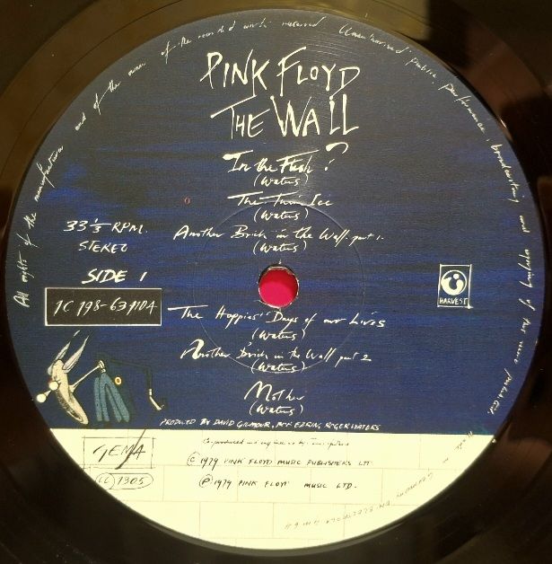 Pink Floyd - The Wall - 1979.  (2LP). 12. Vinyl. Пластинки. Germany. - фото фото фото 7