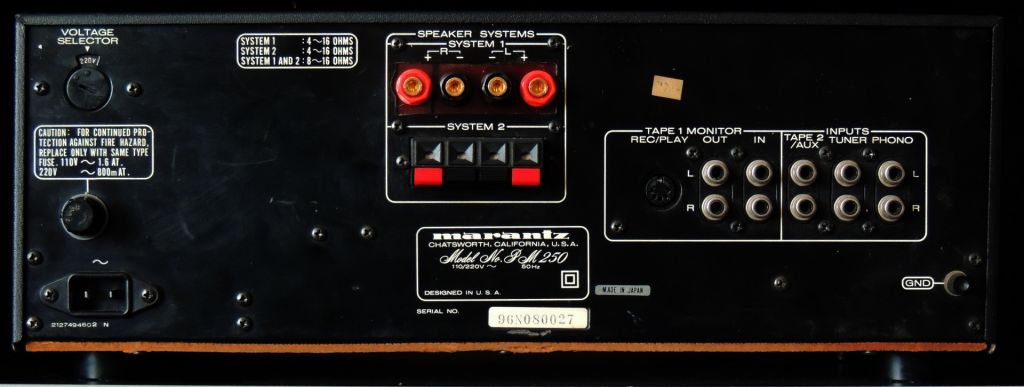 Усилитель MARANTZ PM-250 - фото фото фото 1