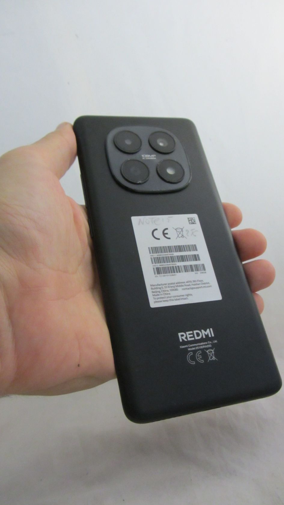 Xiaomi Redmi Note 15 4G 8/256GB Black - фото фото фото 6