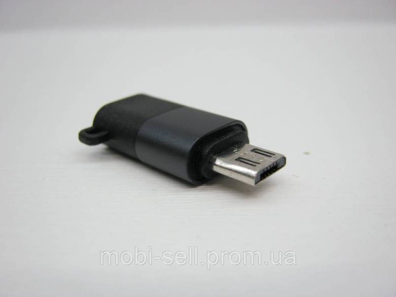 OTG Переходник USB-C F to MicroUSB M charger-audio - фото фото фото 2