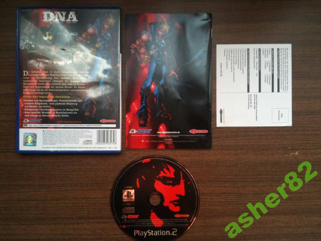Игра на PS2 "DNA - Dark Native Apostle"        (PAL) - фото фото фото 1
