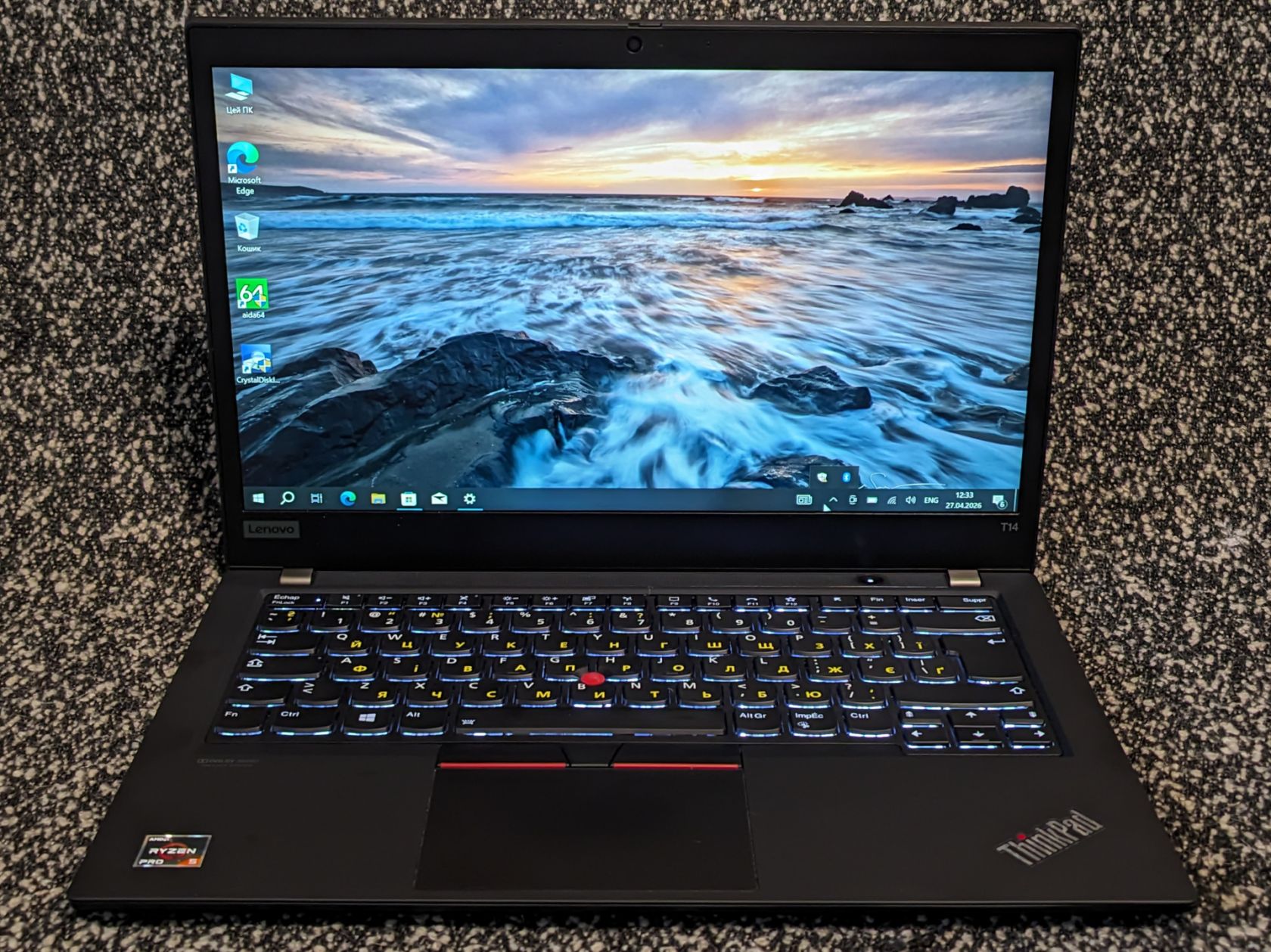 Lenovo ThinkPad T14 Gen2 • AMD Ryzen 5 PRO 5650U/16/256/FHD ips - фото фото фото 2