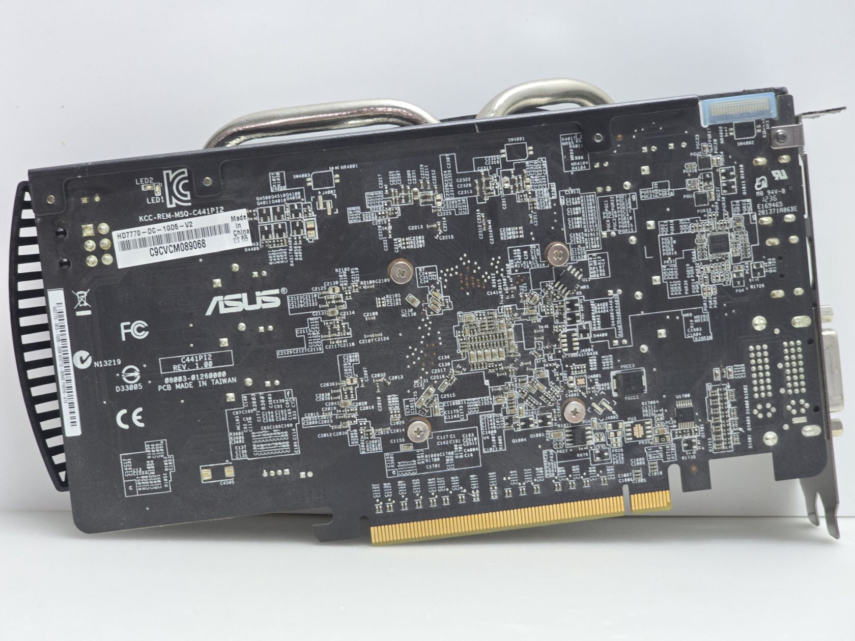 Відеокарта ASUS Radeon HD 7770 1GB  (1GB,GDDR5,128 Bit,HDMI,PCI-Ex,Б/у) - фото фото фото 3