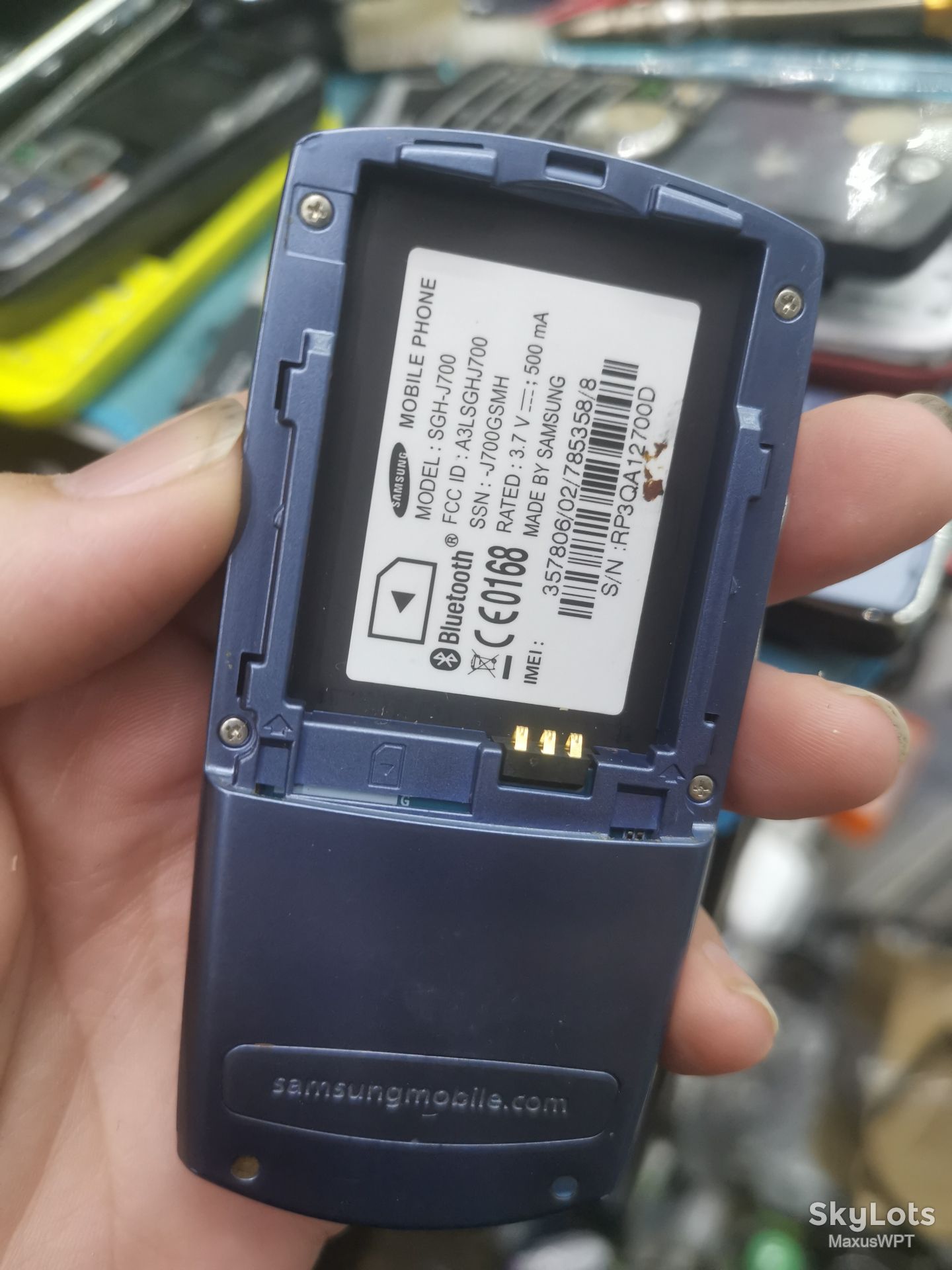 #1000 Sklad Samsung  J700 blue - фото фото фото 3