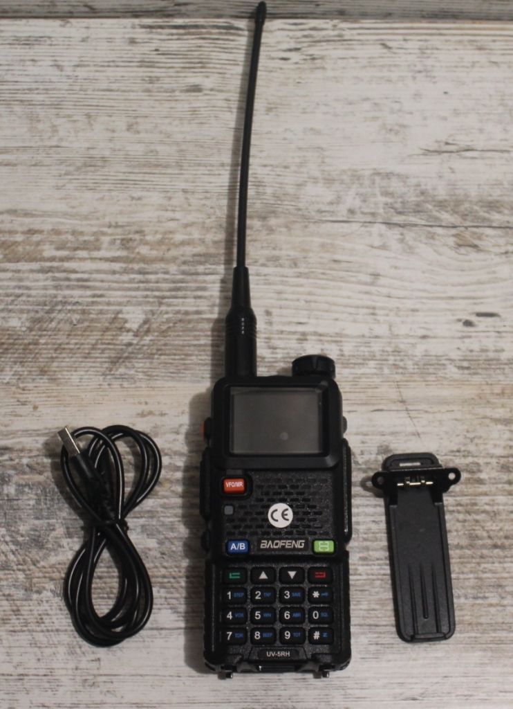 Рация Baofeng UV-5RH мощные,10W зарядка type-c. - фото фото фото 1