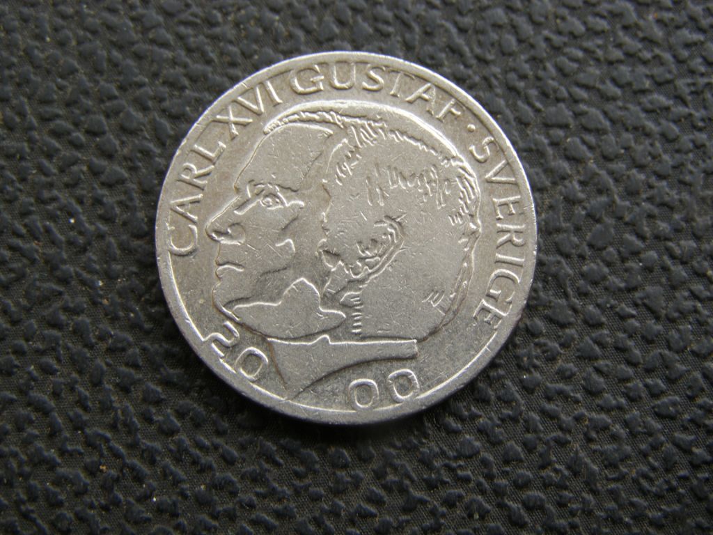 1 крона Швеция 2000 г - фото фото фото 0