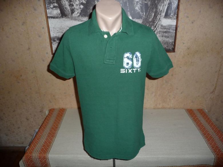 ФУТБОЛКА POLO-SIXTY.р-М ОРИГИНАЛ-100cotton. - фото фото фото 2
