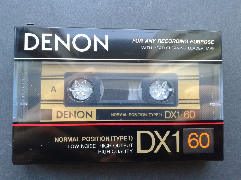 Аудиокассета Denon DX/1 60 - фото фото фото 0