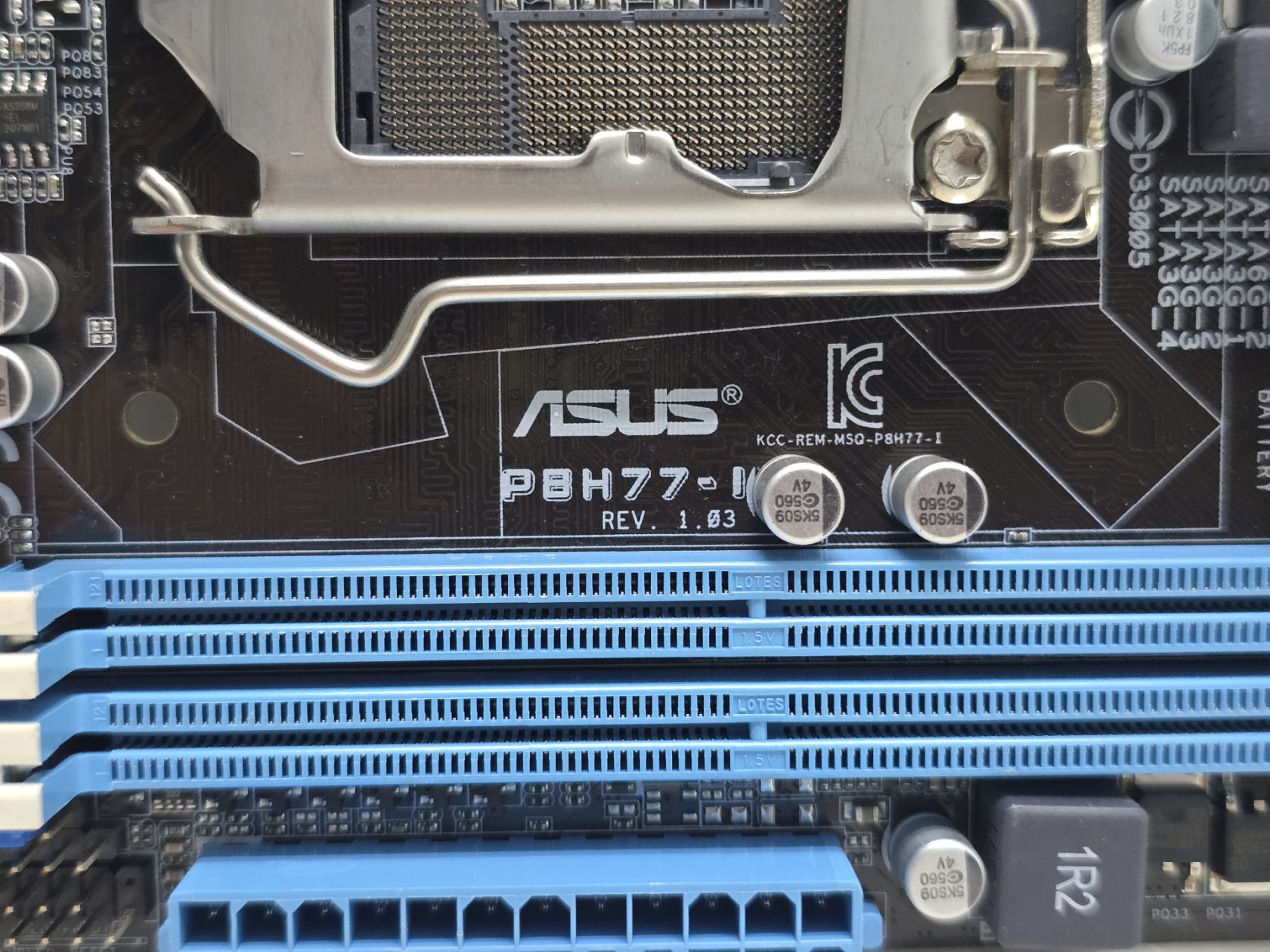 Материнская плата s1155 ASUS P8H61-I LX  (Socket 1155, DDR3, Mini ITX, б/у) - фото фото фото 2