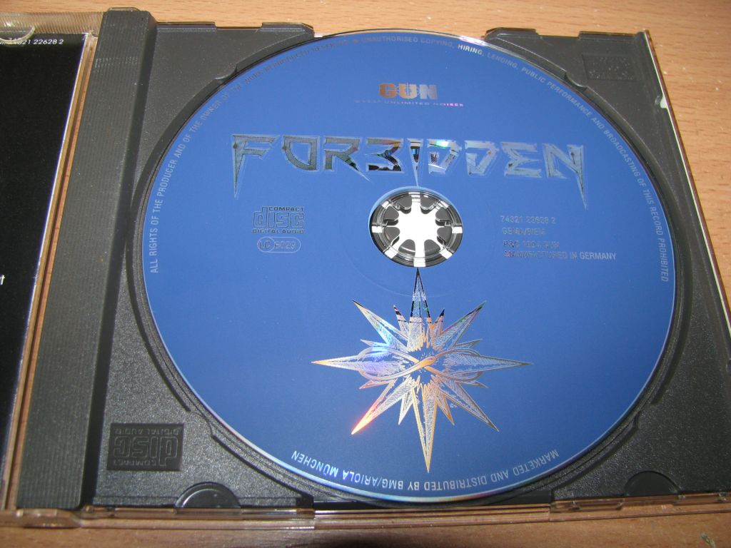FORBIDDEN - Distortion  (1994 GUN 1st press) - фото фото фото 2