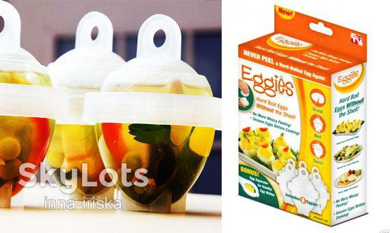 ФОРМЫ ДЛЯ ВАРКИ ЯИЦ БЕЗ СКОРЛУПЫ ЯЙЦЕВАРКА EGGIES - фото фото фото 3