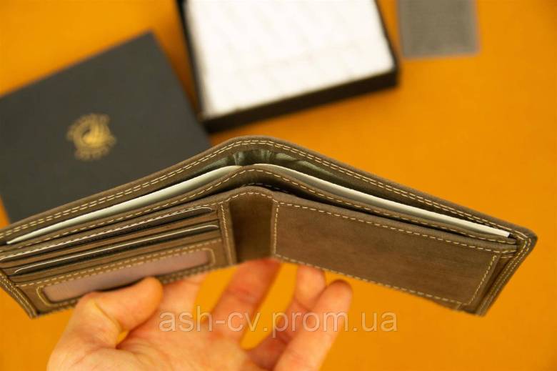 Портмоне, гаманець, Antonio Valeria, Leather Wallet for Men - фото фото фото 9