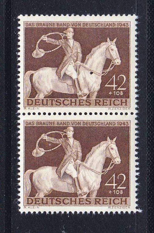 ZM Германия Рейх 1943 г  MNH - - фото фото фото 0
