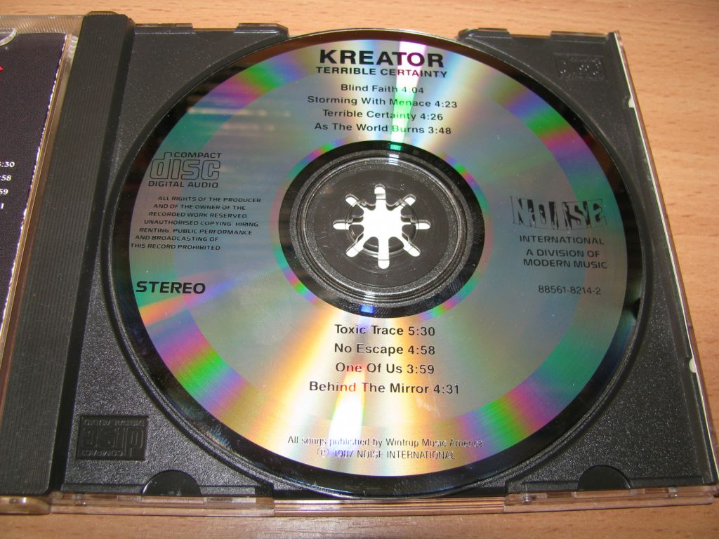 KREATOR - Terrible Certainty  (1987 Combat 1st press,USA) - фото фото фото 2