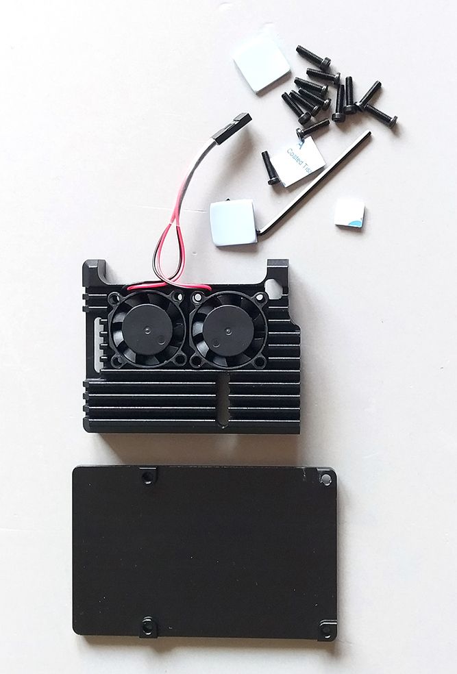 Радіатор для Raspberry Pi 4B, активне охолодження Разберри - фото фото фото 2