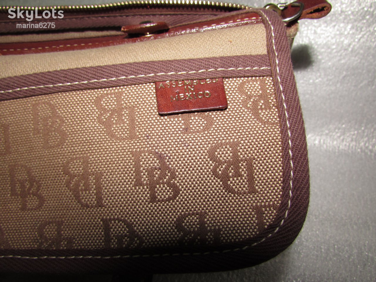 БРЕНДОВАЯ СУМКА НАТУРАЛЬНАЯ КОЖА ~Dooney&amp;Bourke ~ - фото фото фото 8