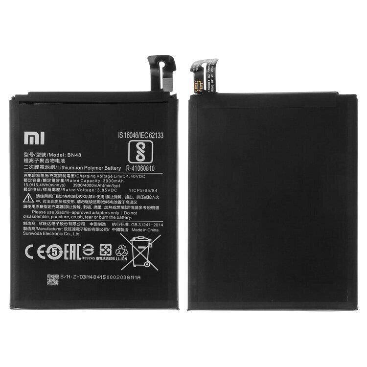 Аккумулятор оригинал Xiaomi BN48 Redmi Note 6 Pro (4000 mAh) - фото фото фото 2