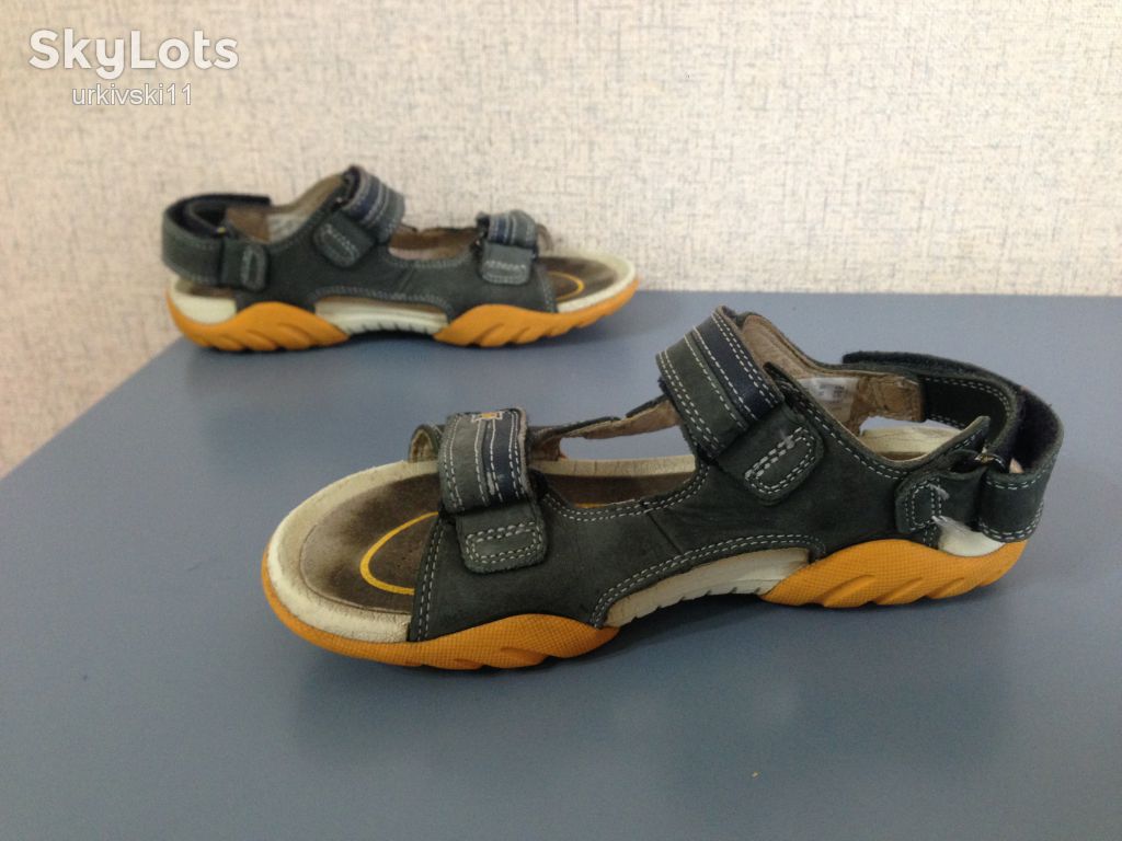 Босоножки для мальчика Clarks Air,р.32,нат.кожа,Вьетнам - фото фото фото 3