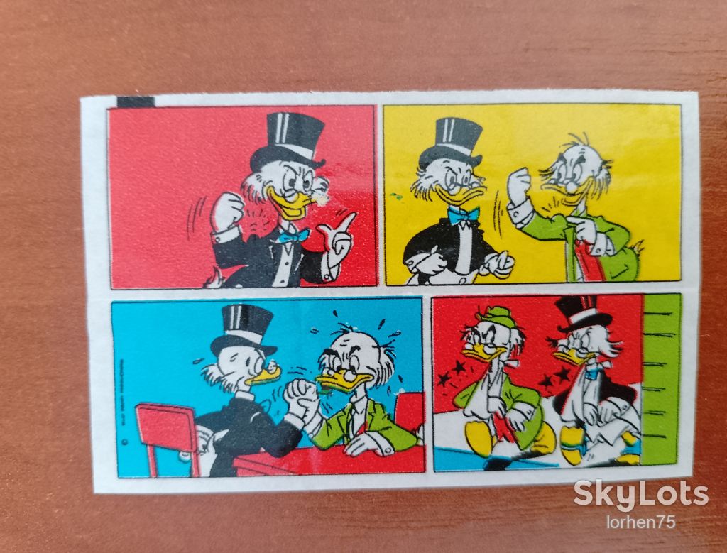 Вкладиш від жуйки Donald. - фото фото фото 0