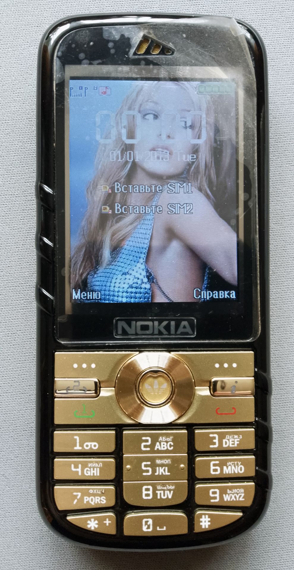 Телефон Nokia C5100 Adidas 2Sim - фото фото фото 3