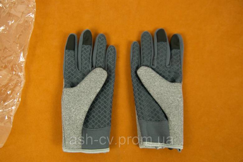 Рукавички, Unisex, Winter, Thermal, Warm, Grey, L - фото фото фото 2