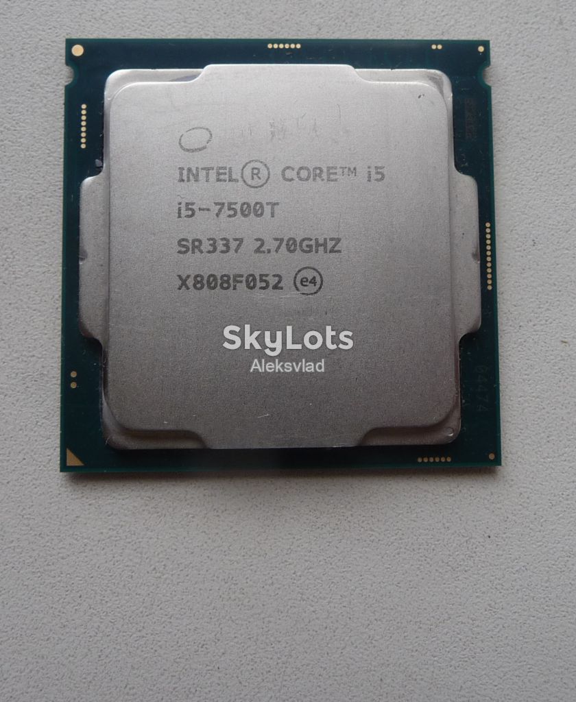 Intel Core i5-7500T 2,7 - 3,3 GHz/6MB 35W Socket 1151 - фото фото фото 0