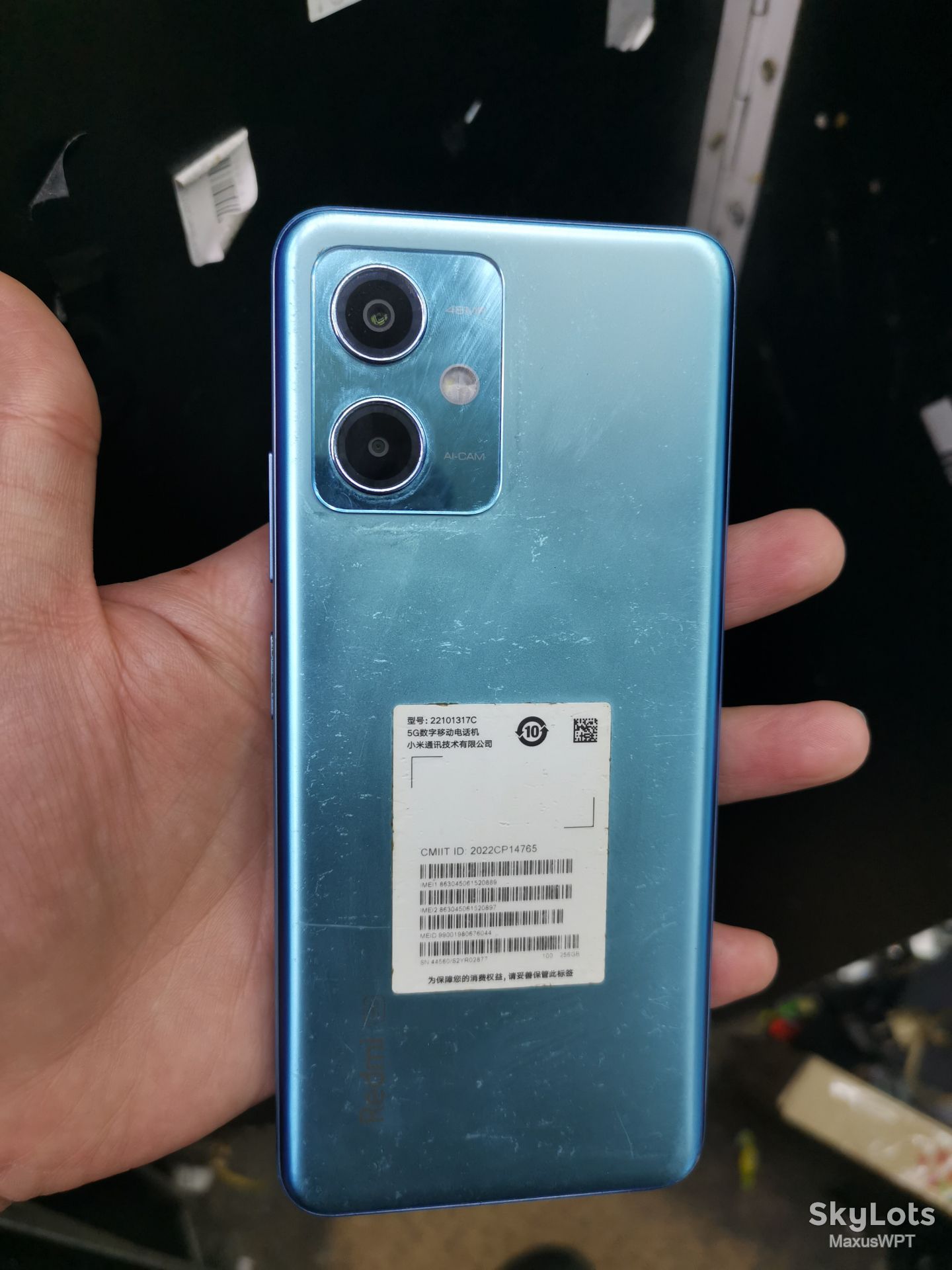 #shop Xiaomi Note 12 5G bue - фото фото фото 3