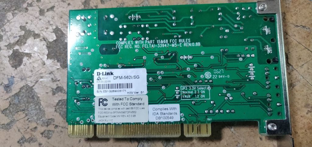 Модем D-Link DFM-562I/SG PCI № 221912 - фото фото фото 2