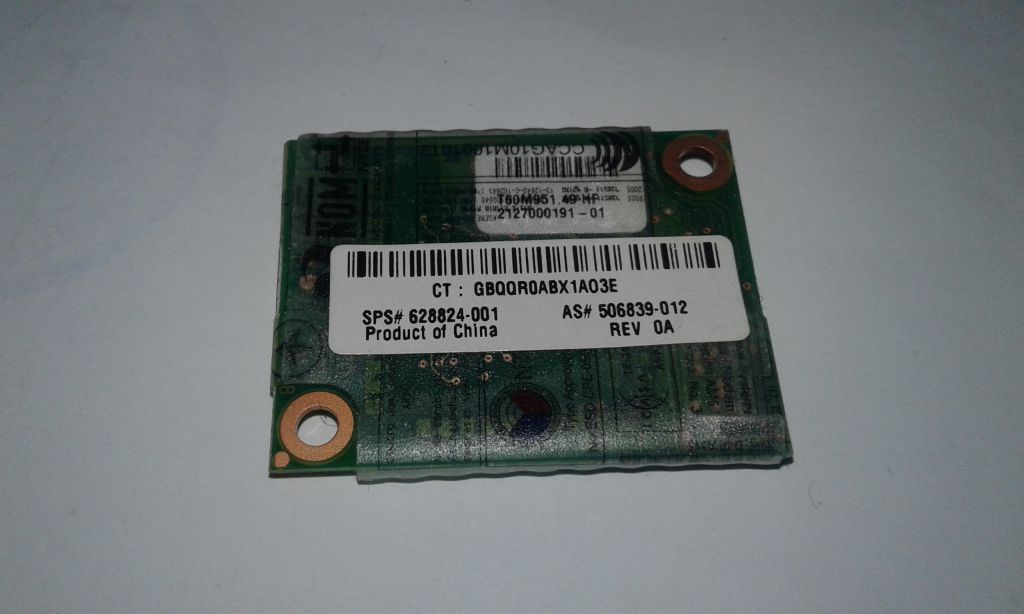 Модем для ноутбуков HP 56K V92 MDC Modem Module 628824-001 - фото фото фото 0