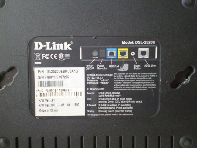 Роутер-модем D-Link DSL-2520U - фото фото фото 2