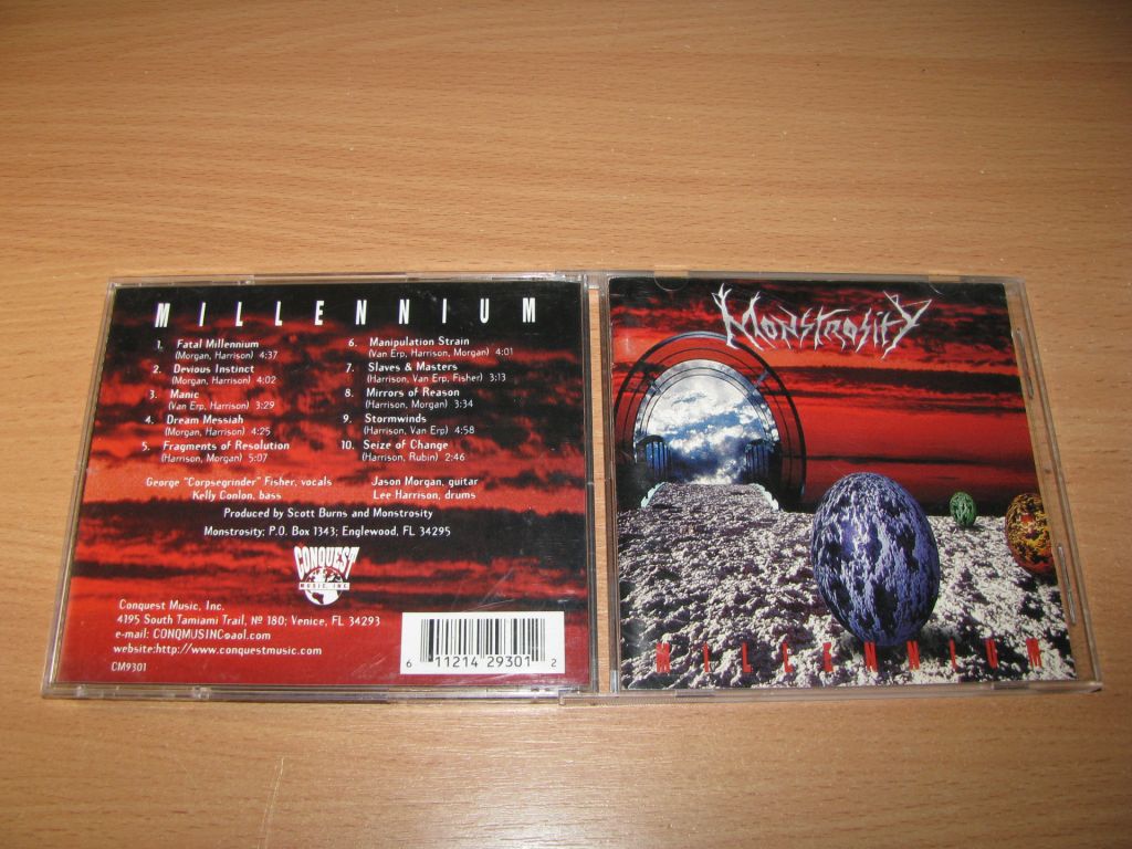 MONSTROSITY - Millennium  (1996 Conquest 1st press,USA) - фото фото фото 0