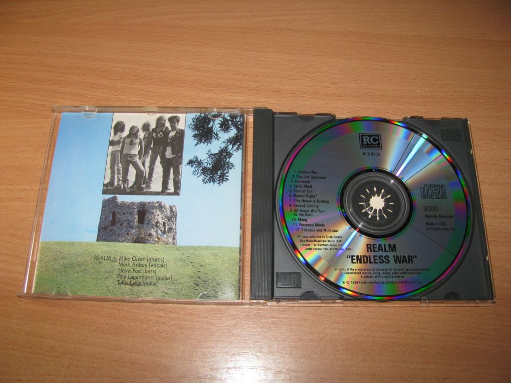 REALM - Endless War  (1988 Roadracer 1st press,USA) - фото фото фото 1