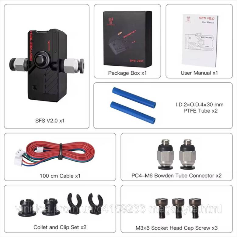 Інтелектуальний датчик для 3D-принтерів BigTreeTech Smart Filament Sensor (SFS) V2.0 - фото фото фото 4