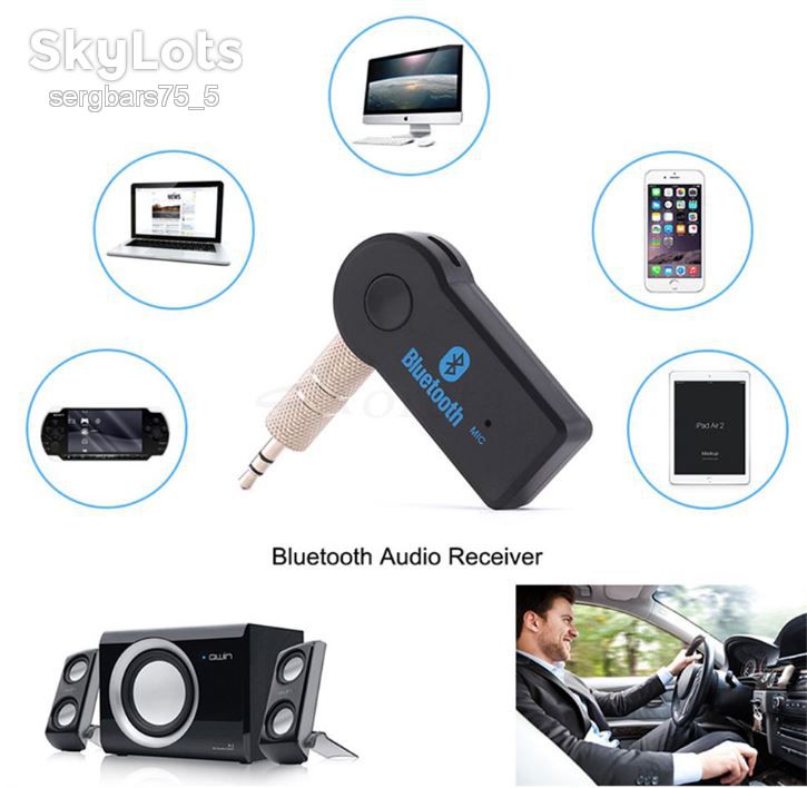 Блютуз AUX адаптер ресивер X6 с функцией hands free (свободные руки) - фото фото фото 12