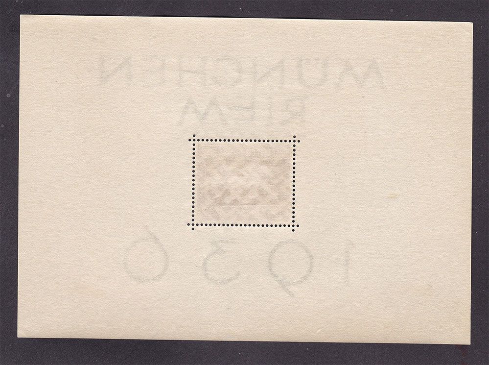 Германия  Рейх 1936 г MLH - блок - 2а скана - фото фото фото 1