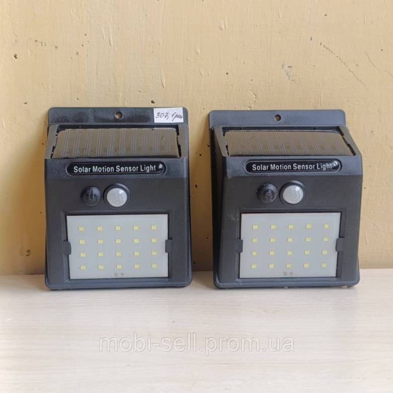 2 шт. Солнечные LED светильники Solar Light с датчиком движения и освещения - фото фото фото 4