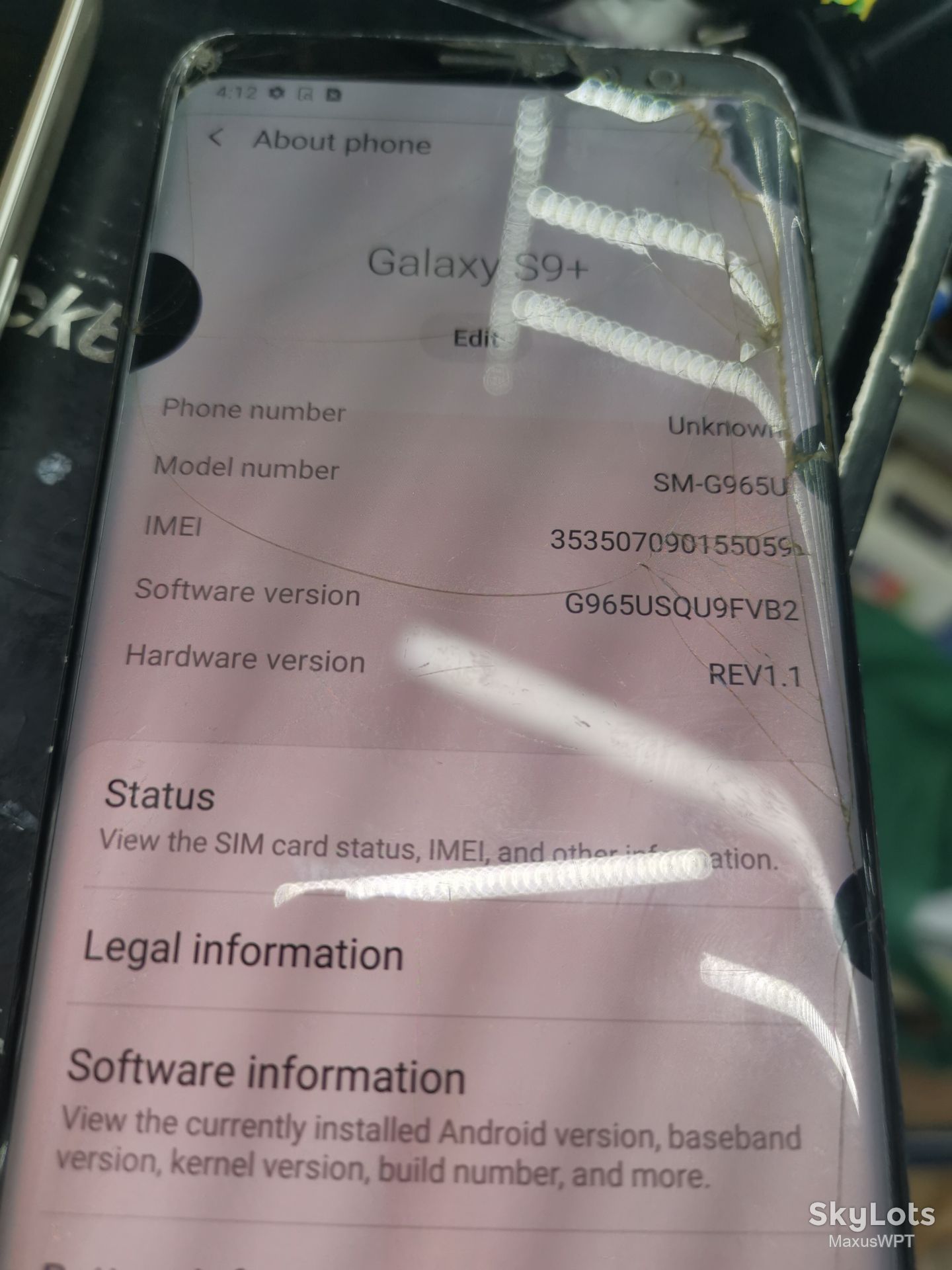#353 Sklad Samsung S9 Plus + 6/64 black - фото фото фото 2