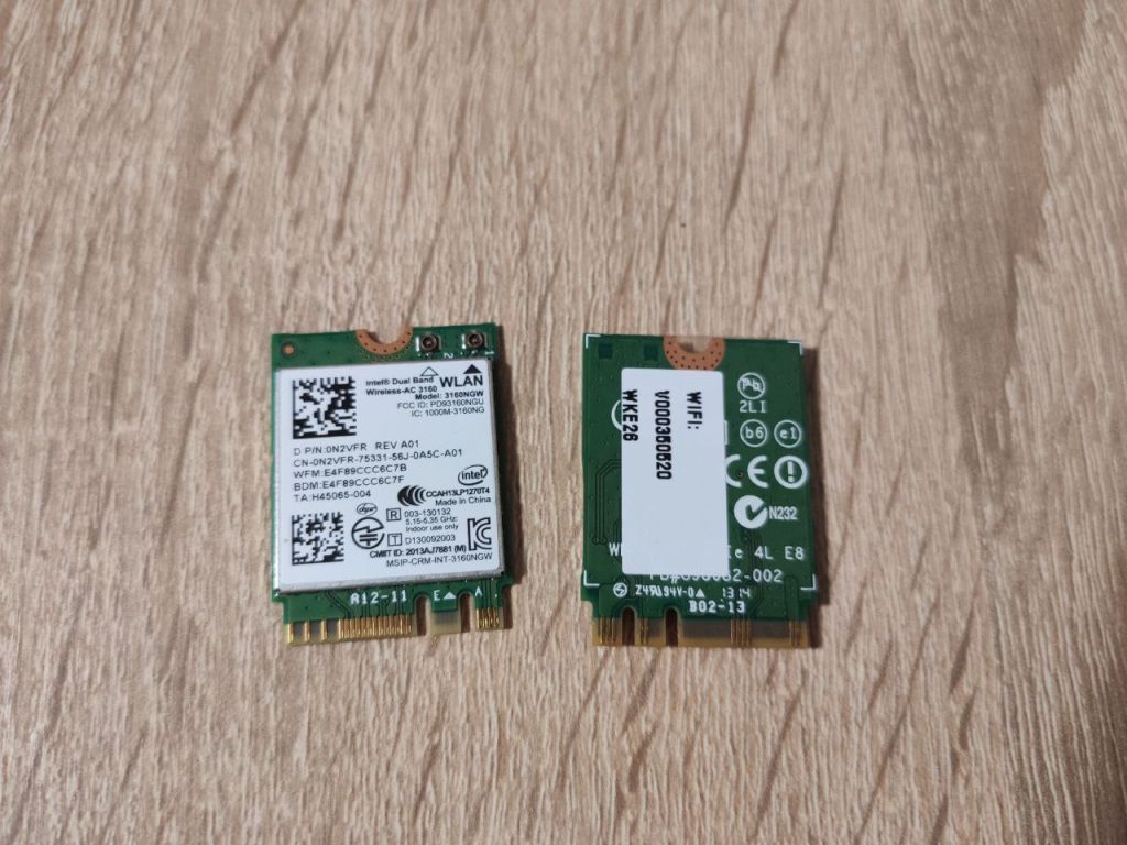 Адаптер WI-FI+BT для ноутбука Intel Dual Band 3160NGW - фото фото фото 0