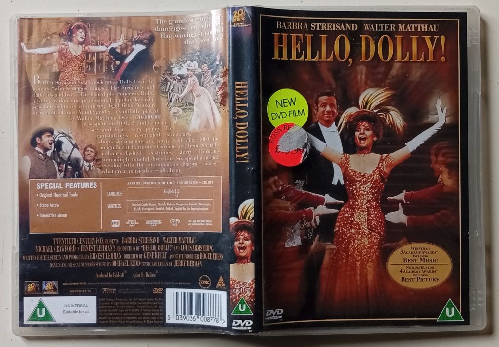 DVD Hello, Dolly  (Хелло, Долли)  (1969) - фото фото фото 0