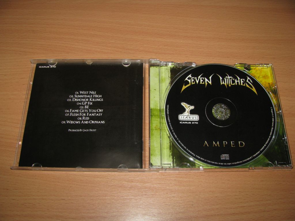 SEVEN WITCHES - Amped   (2005 Icarus Music) - фото фото фото 1