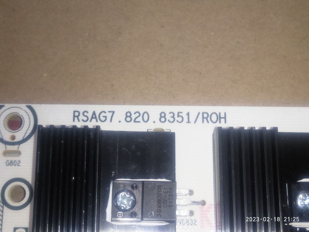 POWER BOARD RSAG7.820.8351 Hisense 65B7700 - фото фото фото 2