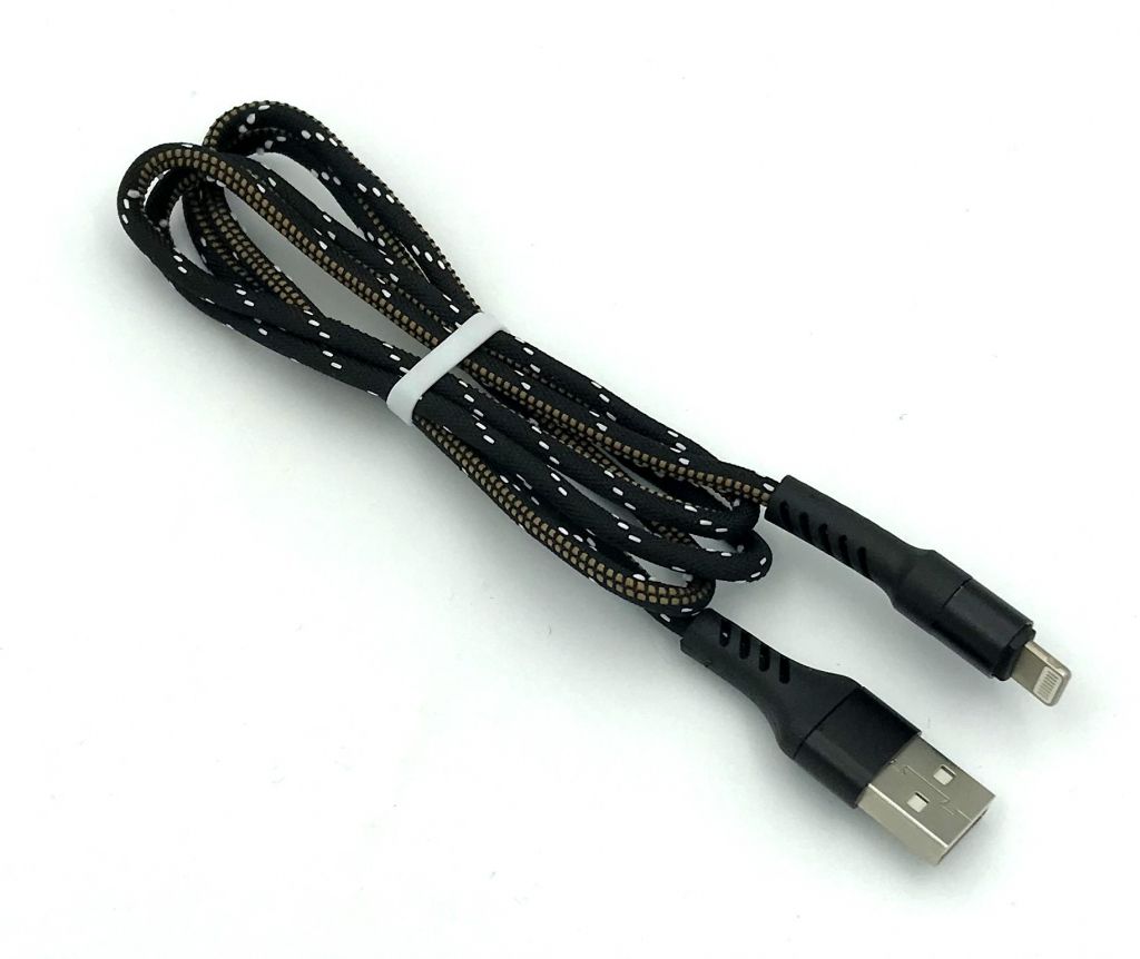 USB кабель / Дата кабель Fast Data Cable I-103 black-box Lighting USB Black - фото фото фото 1